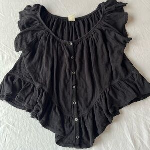 We the Free - Black, Mint Julep Tee Top